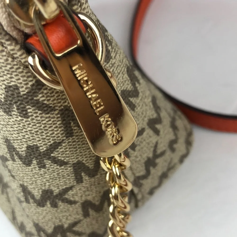 Michael Kors Cindy Signature Dome Crossbody